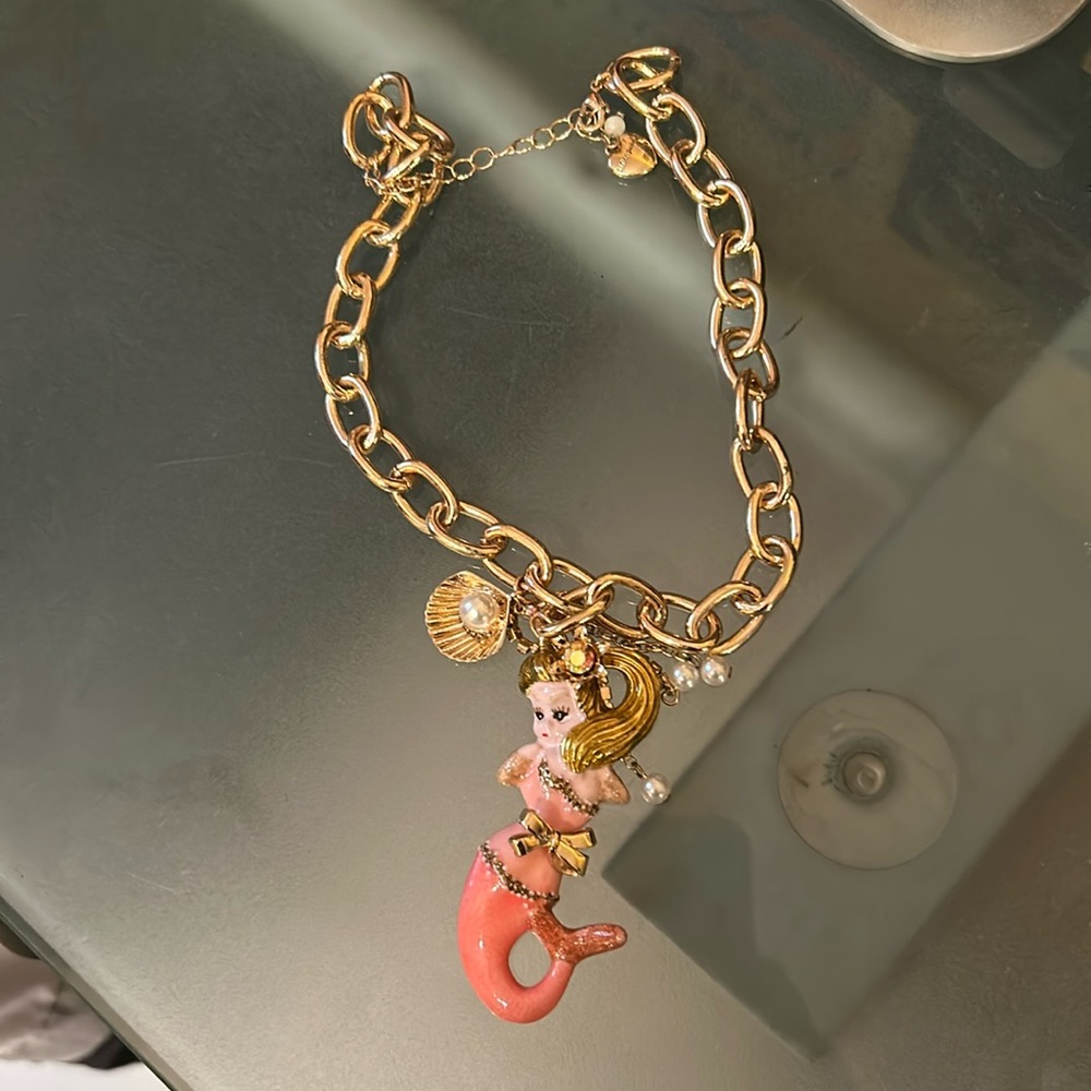 Betsey Johnson Mermaid Necklace